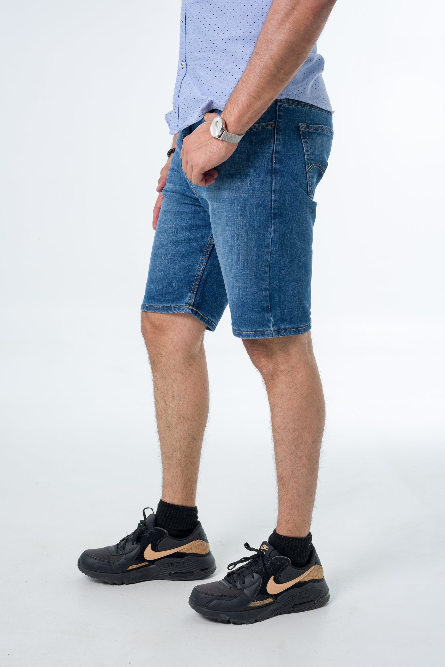 Pastor Jeans Shorts Regular doble stone