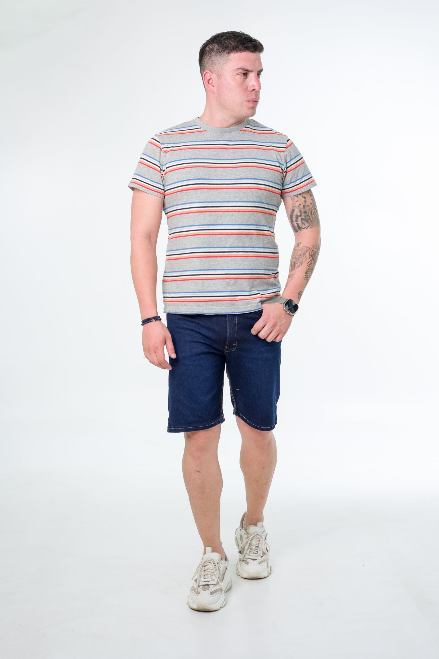 Pastor Jeans Shorts Regular turquesa