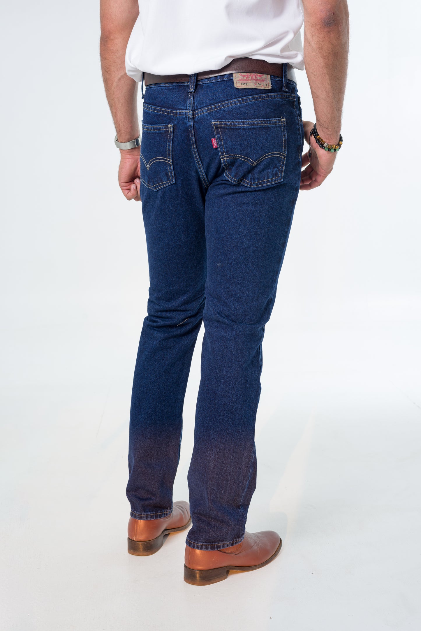 Straight Leg Recto 2510 Tela 14oz Azul turquesa