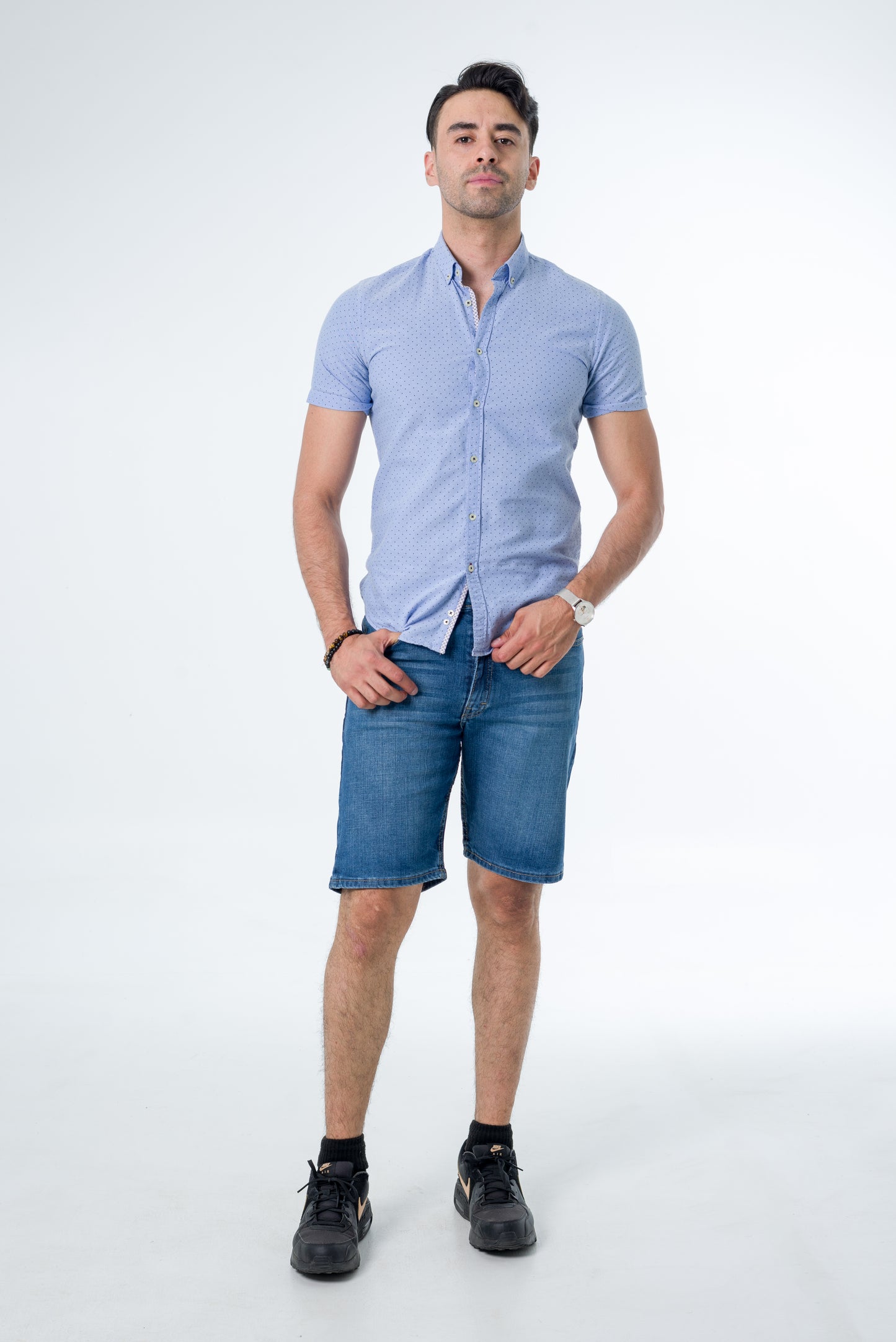 Pastor Jeans Shorts Regular doble stone