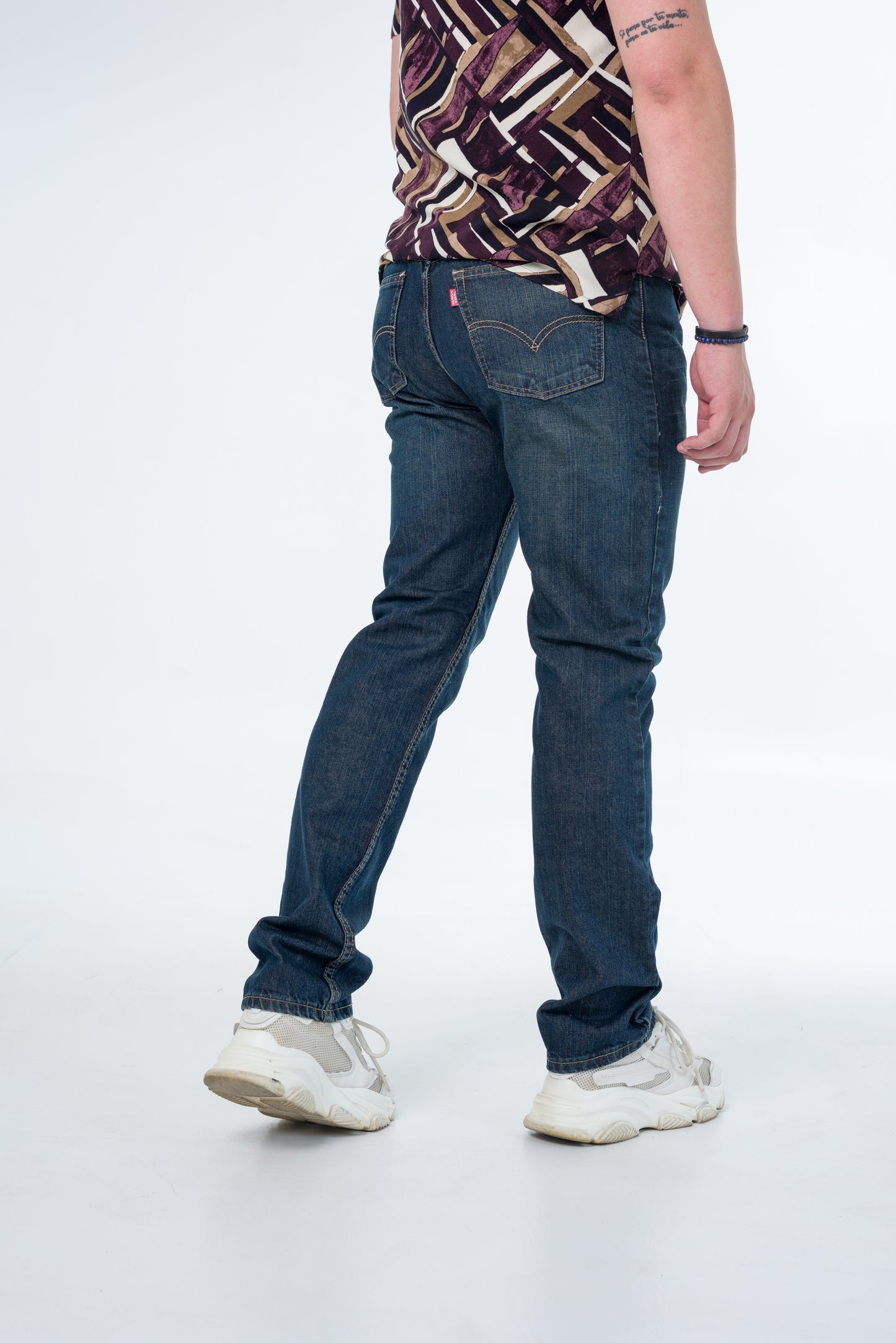 Straight Leg Washed Out 2510 Recto Dty verde