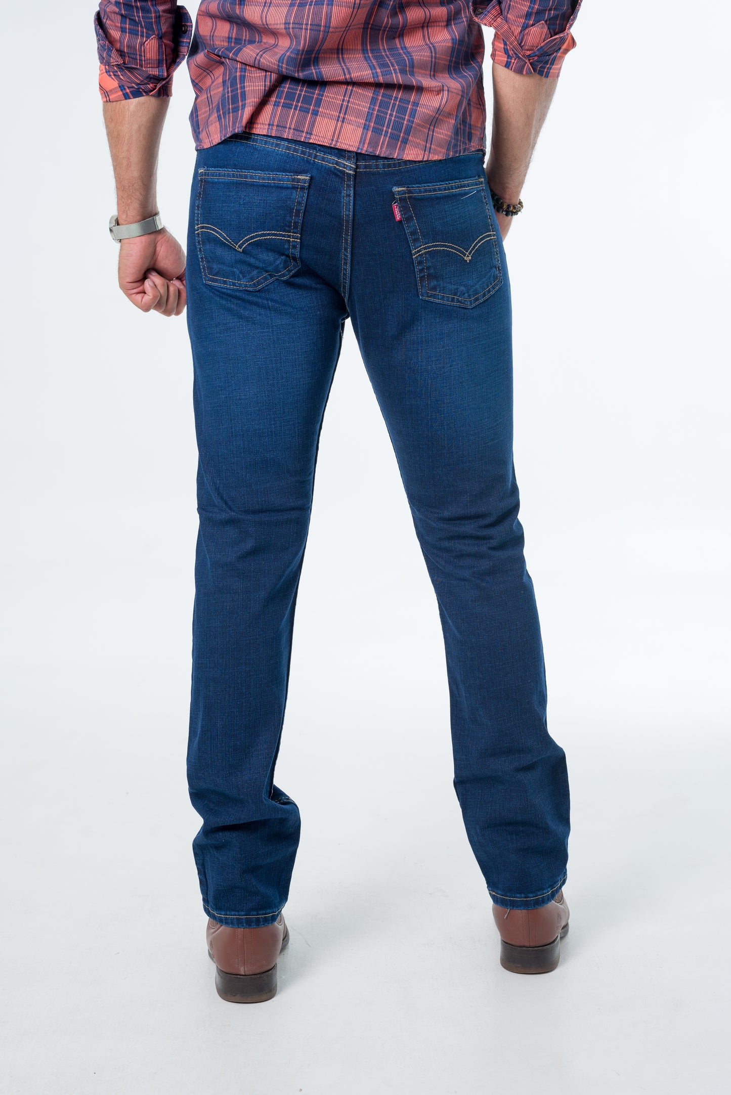 Pastor Jeans Slim 1% Strech Turquesa