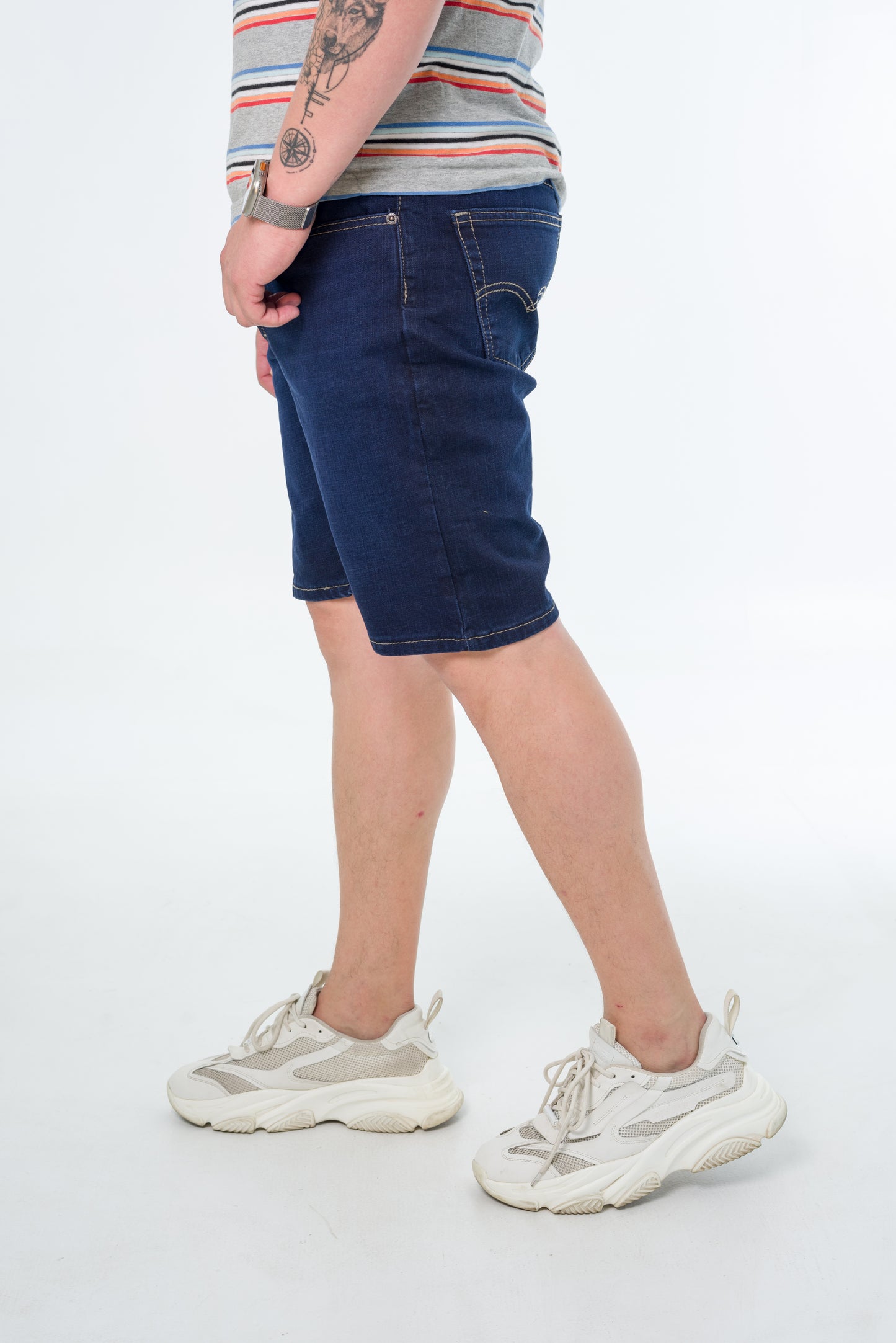 Pastor Jeans Shorts Regular turquesa
