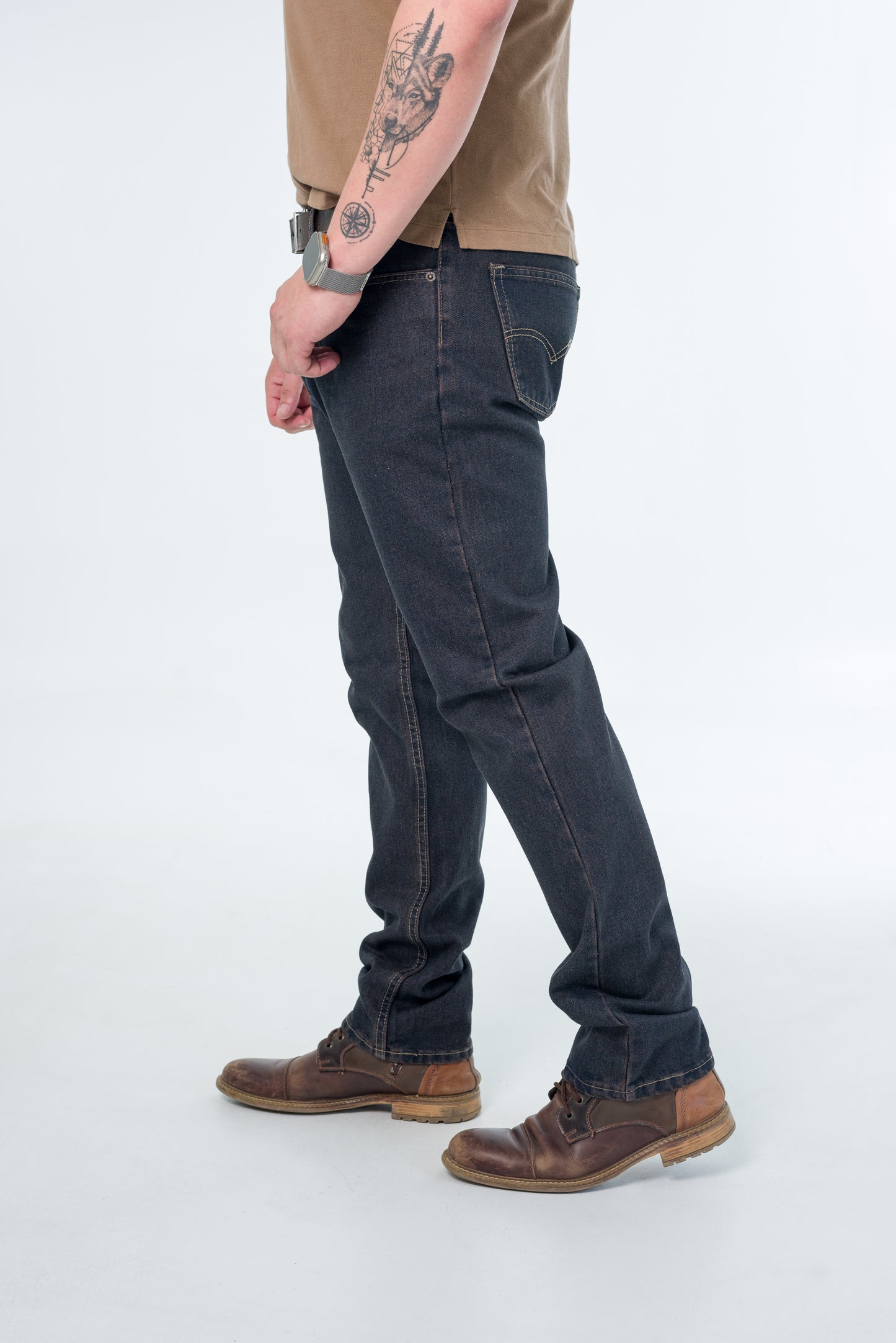 Straight Leg Recto 2510 Tela 14oz Azul Dty Cafe