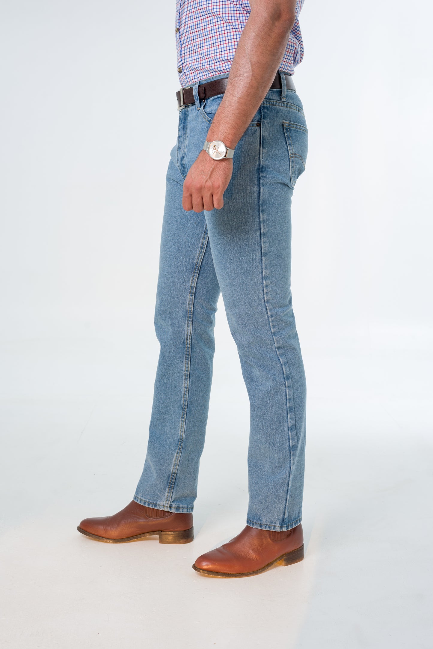 Straight Leg Recto 2510 Tela 14oz Azul Cielo