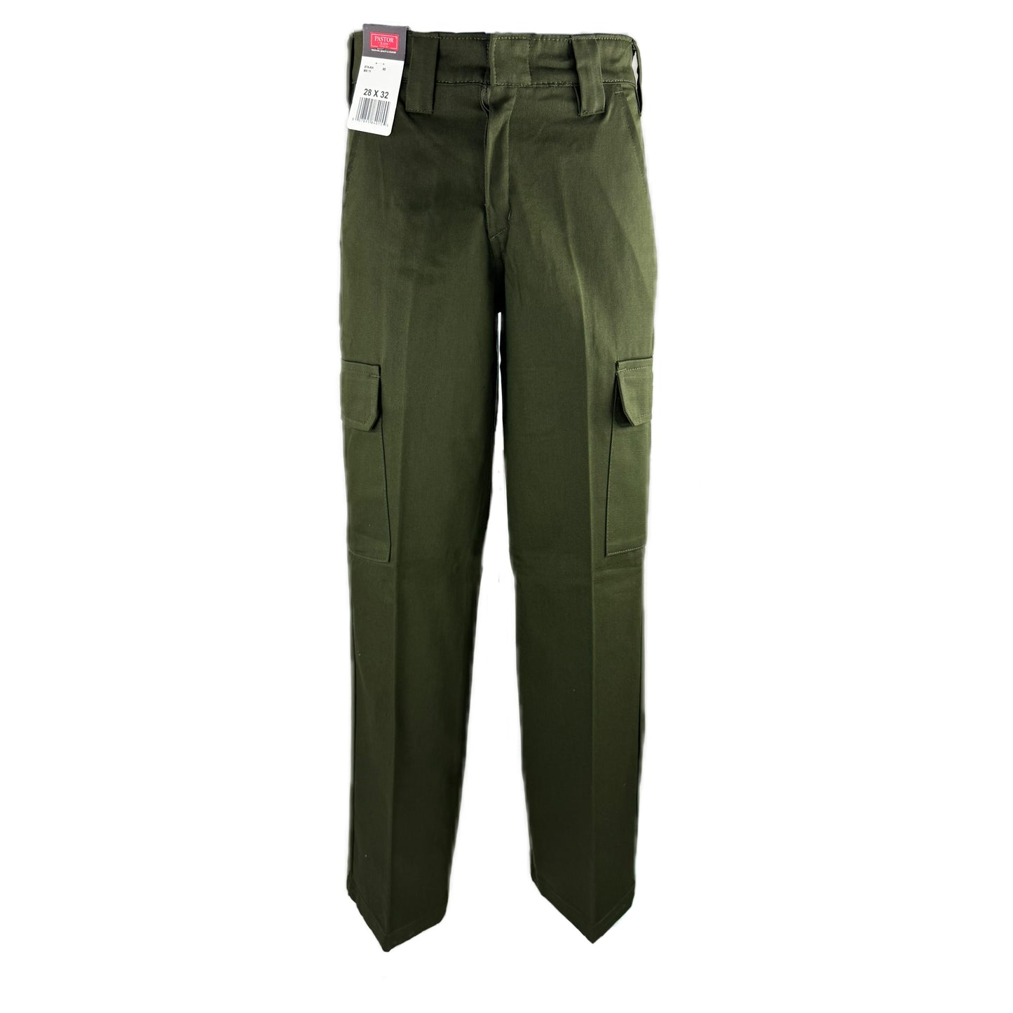 Pastor Jeans Cargo verde militar