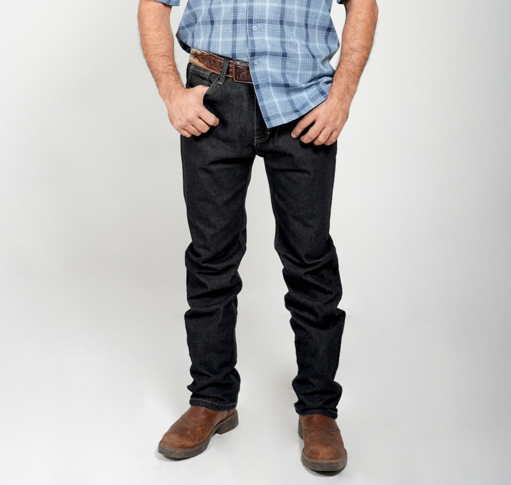 Straight Leg Recto 2510 Tela 14oz Negros Tallas 28-48