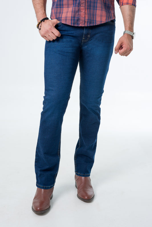 Pastor Jeans Slim 1% Strech Turquesa