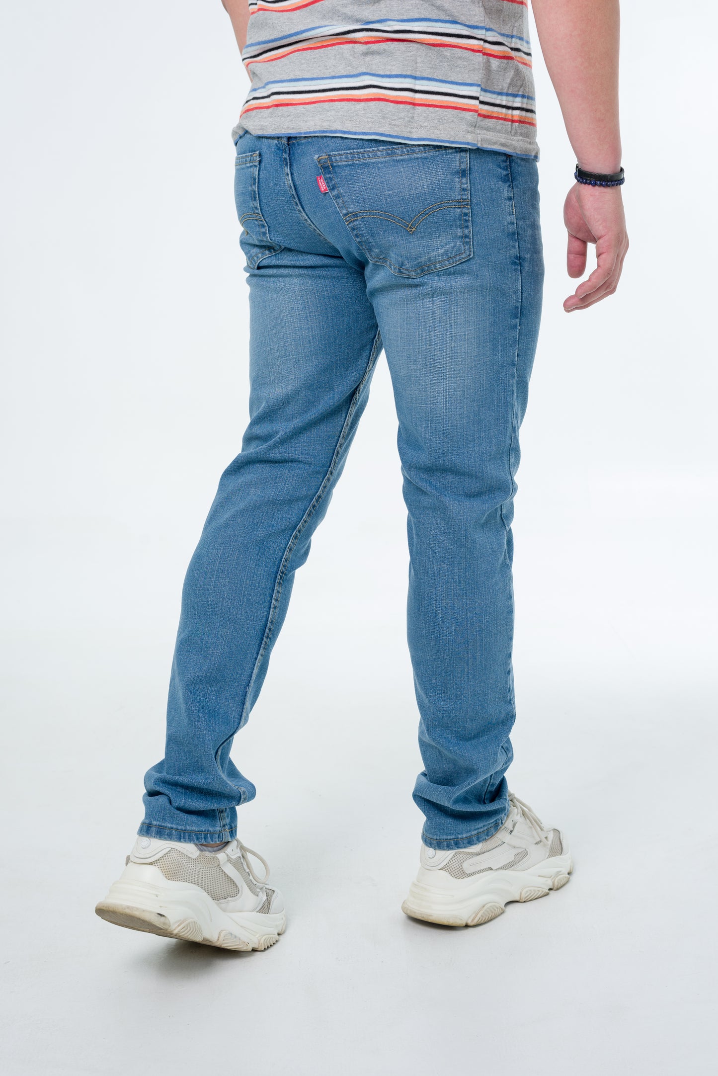 Pastor Jeans Slim 1% Strech Azul cielo