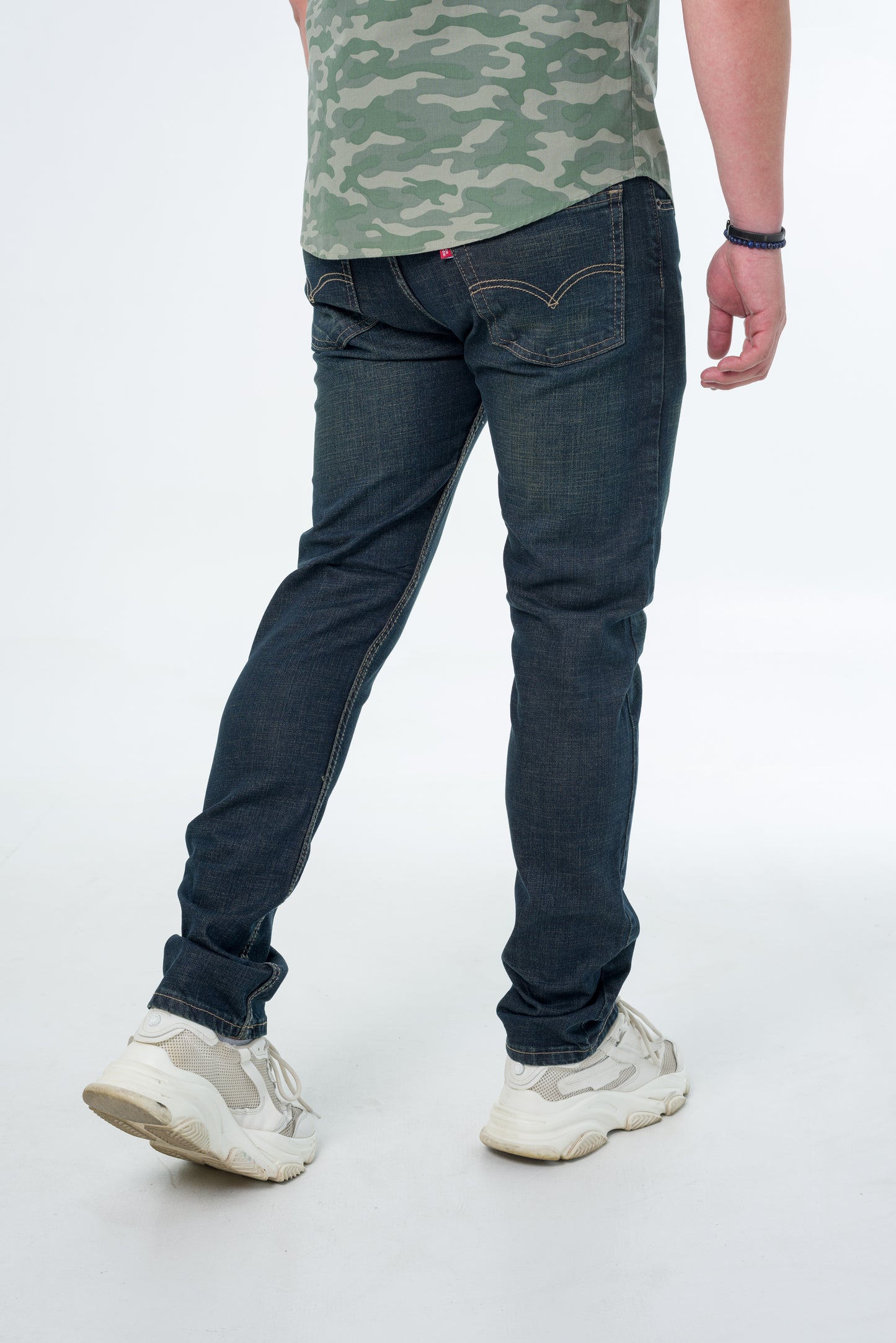 Pastor Jeans Slim 1% Strech Dty verde