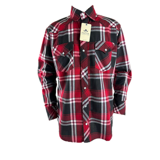 Camisa cuadros R/B